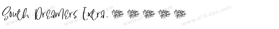 South Dreamers Extra字体转换